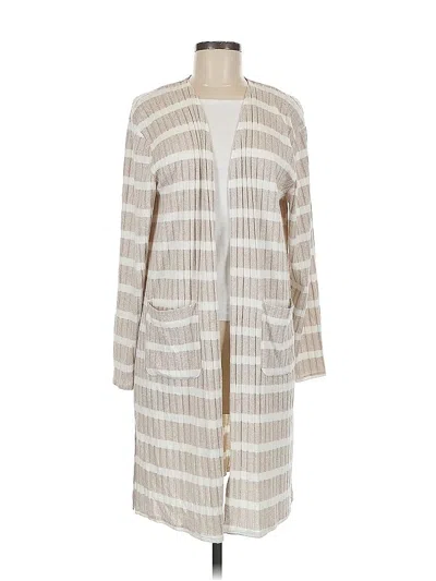 Pre-owned Nine West Cardigan Sweater In White