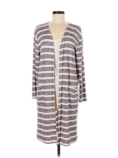 Pre-owned Nine West Cardigan Sweater In White