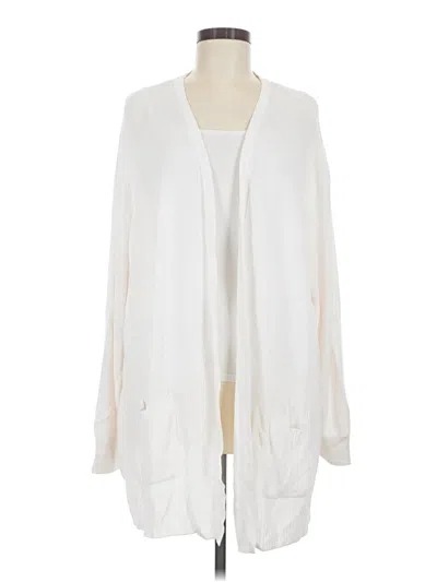 Pre-owned Nine West Cardigan Sweater In White
