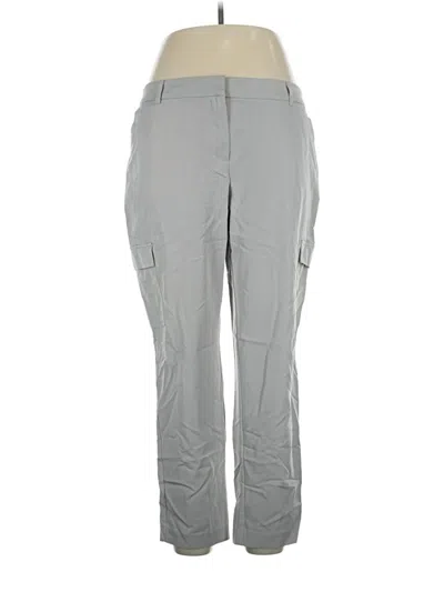 Pre-owned Nine West Cargo Pants In Gray