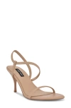 Nine West Carolyn Slingback Pointed Toe Sandal In Light Natural