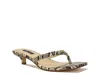 Nine West Cassa Sandal In Animal Print