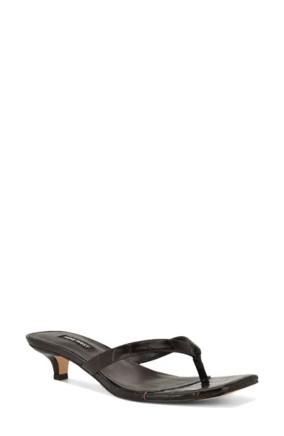 Nine West Cassa Sandal In Brown