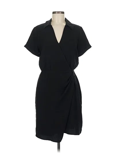 Pre-owned Nine West Casual Dress In Black