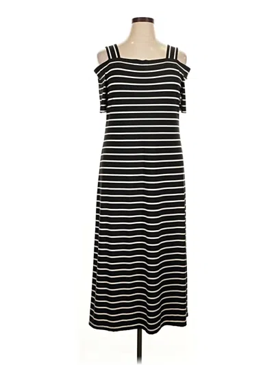 Pre-owned Nine West Casual Dress In Black