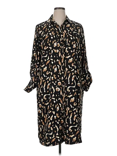 Pre-owned Nine West Casual Dress In Black