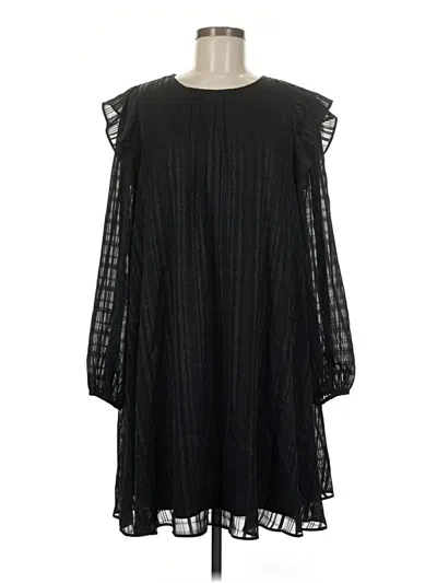 Pre-owned Nine West Casual Dress In Black
