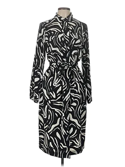 Pre-owned Nine West Casual Dress In Black