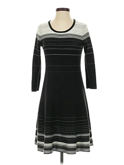 Pre-owned Nine West Casual Dress In Black