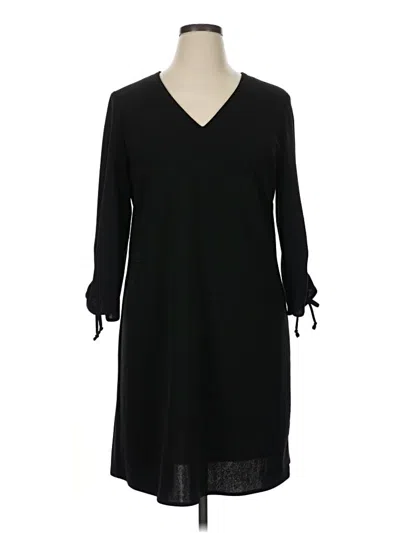 Pre-owned Nine West Casual Dress In Black