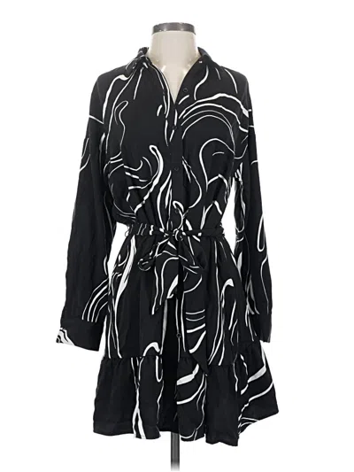 Pre-owned Nine West Casual Dress In Black