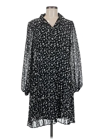 Pre-owned Nine West Casual Dress In Black