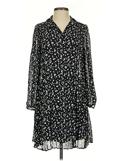Pre-owned Nine West Casual Dress In Black