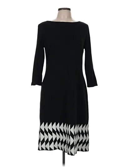 Pre-owned Nine West Casual Dress In Black