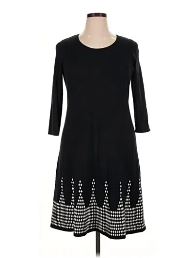 Pre-owned Nine West Casual Dress In Black