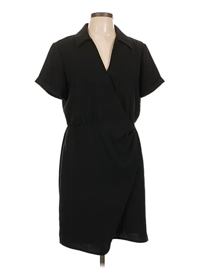 Pre-owned Nine West Casual Dress In Black
