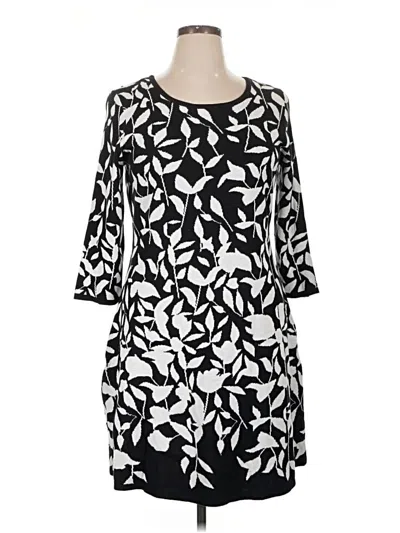 Pre-owned Nine West Casual Dress In Black