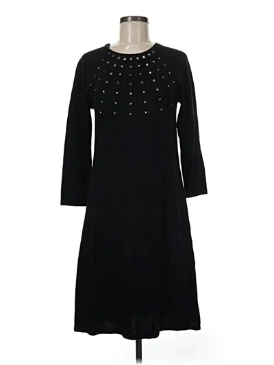 Pre-owned Nine West Casual Dress In Black
