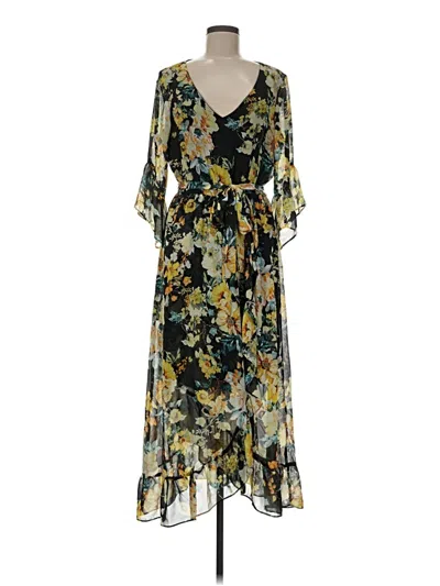 Pre-owned Nine West Casual Dress In Black