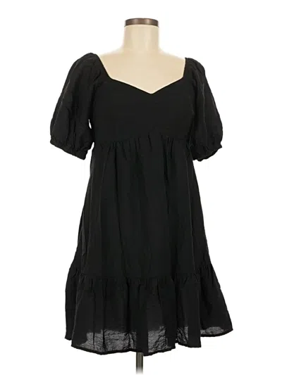 Pre-owned Nine West Casual Dress In Black