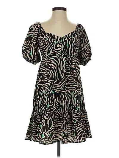 Pre-owned Nine West Casual Dress In Black