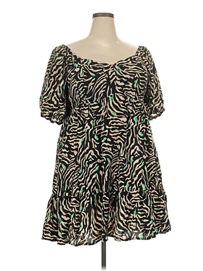 Pre-owned Nine West Casual Dress In Black