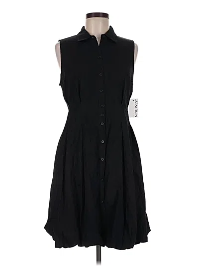 Pre-owned Nine West Casual Dress In Black