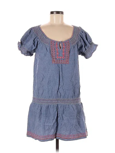 Pre-owned Nine West Casual Dress In Blue