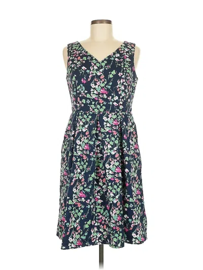 Pre-owned Nine West Casual Dress In Blue