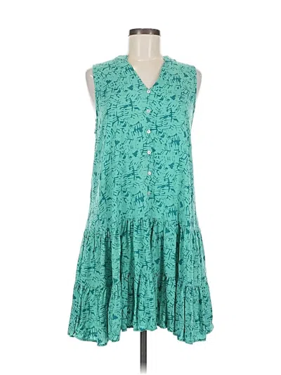 Pre-owned Nine West Casual Dress In Blue