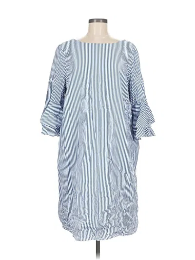 Pre-owned Nine West Casual Dress In Blue