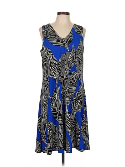 Pre-owned Nine West Casual Dress In Blue
