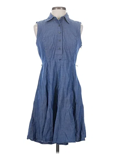 Pre-owned Nine West Casual Dress In Blue