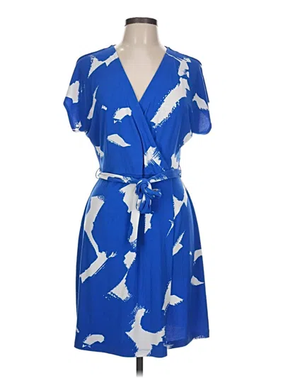 Pre-owned Nine West Casual Dress In Blue