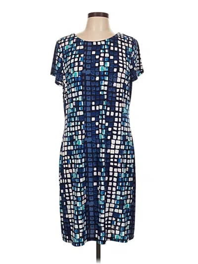 Pre-owned Nine West Casual Dress In Blue