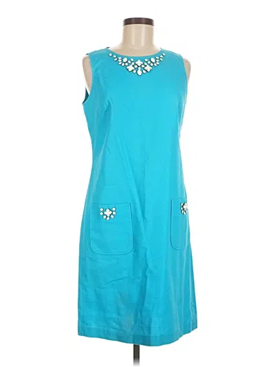 Pre-owned Nine West Casual Dress In Blue