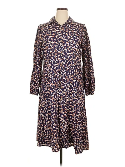 Pre-owned Nine West Casual Dress In Blue