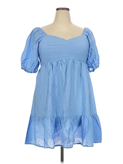 Pre-owned Nine West Casual Dress In Blue