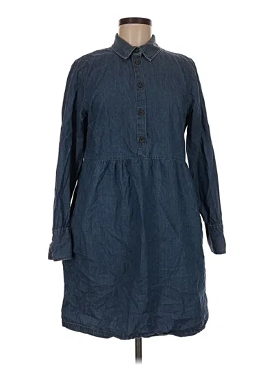 Pre-owned Nine West Casual Dress In Blue