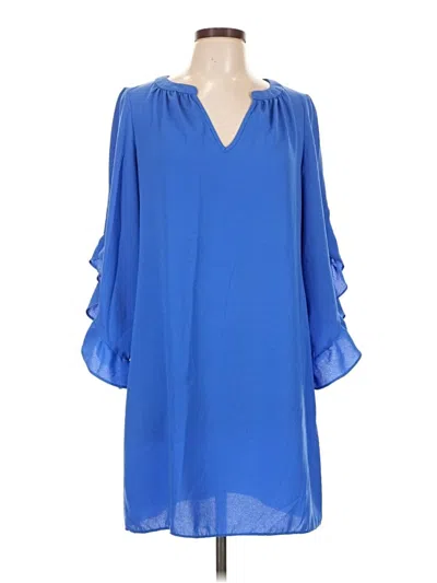 Pre-owned Nine West Casual Dress In Blue