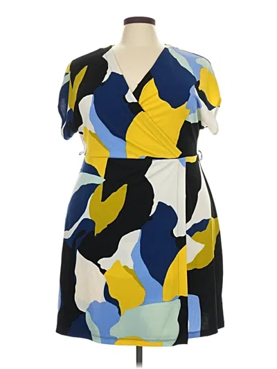 Pre-owned Nine West Casual Dress In Blue