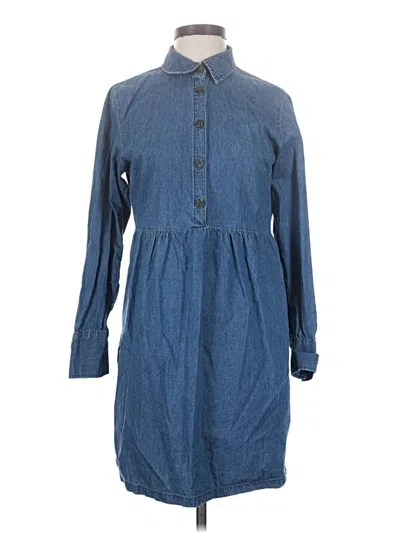Pre-owned Nine West Casual Dress In Blue