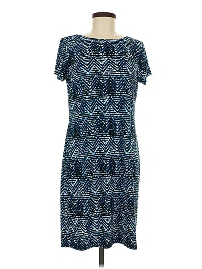 Pre-owned Nine West Casual Dress In Blue