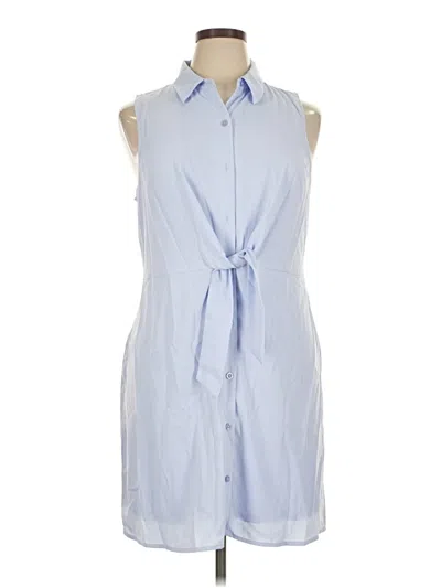 Pre-owned Nine West Casual Dress In Blue