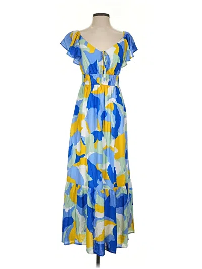 Pre-owned Nine West Casual Dress In Blue