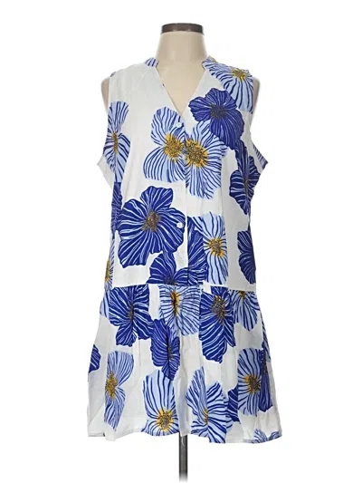 Pre-owned Nine West Casual Dress In Blue