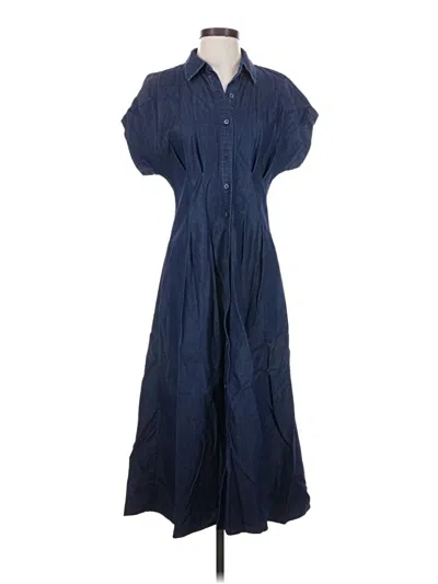 Pre-owned Nine West Casual Dress In Blue