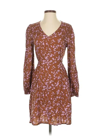 Pre-owned Nine West Casual Dress In Brown