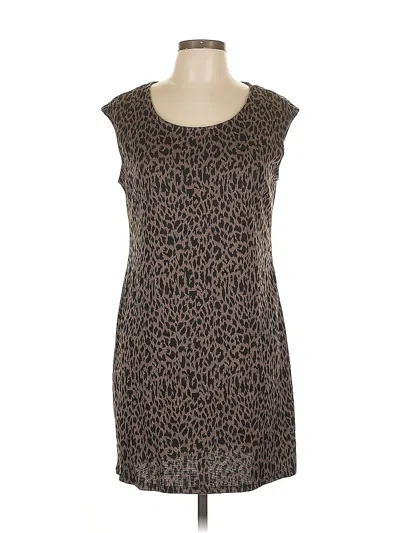 Pre-owned Nine West Casual Dress In Brown