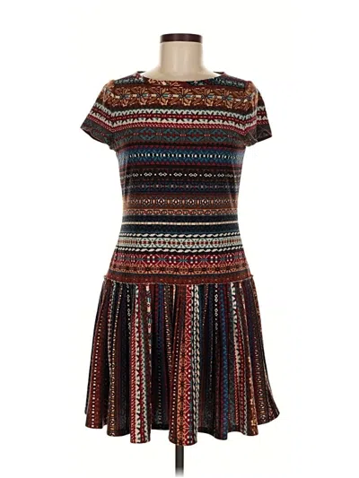 Pre-owned Nine West Casual Dress In Brown